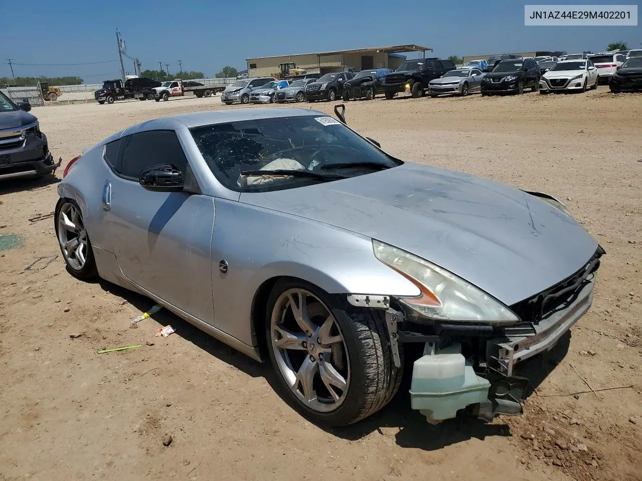 2009 Nissan 370Z Base VIN: JN1AZ44E29M402201 Lot: 61939396