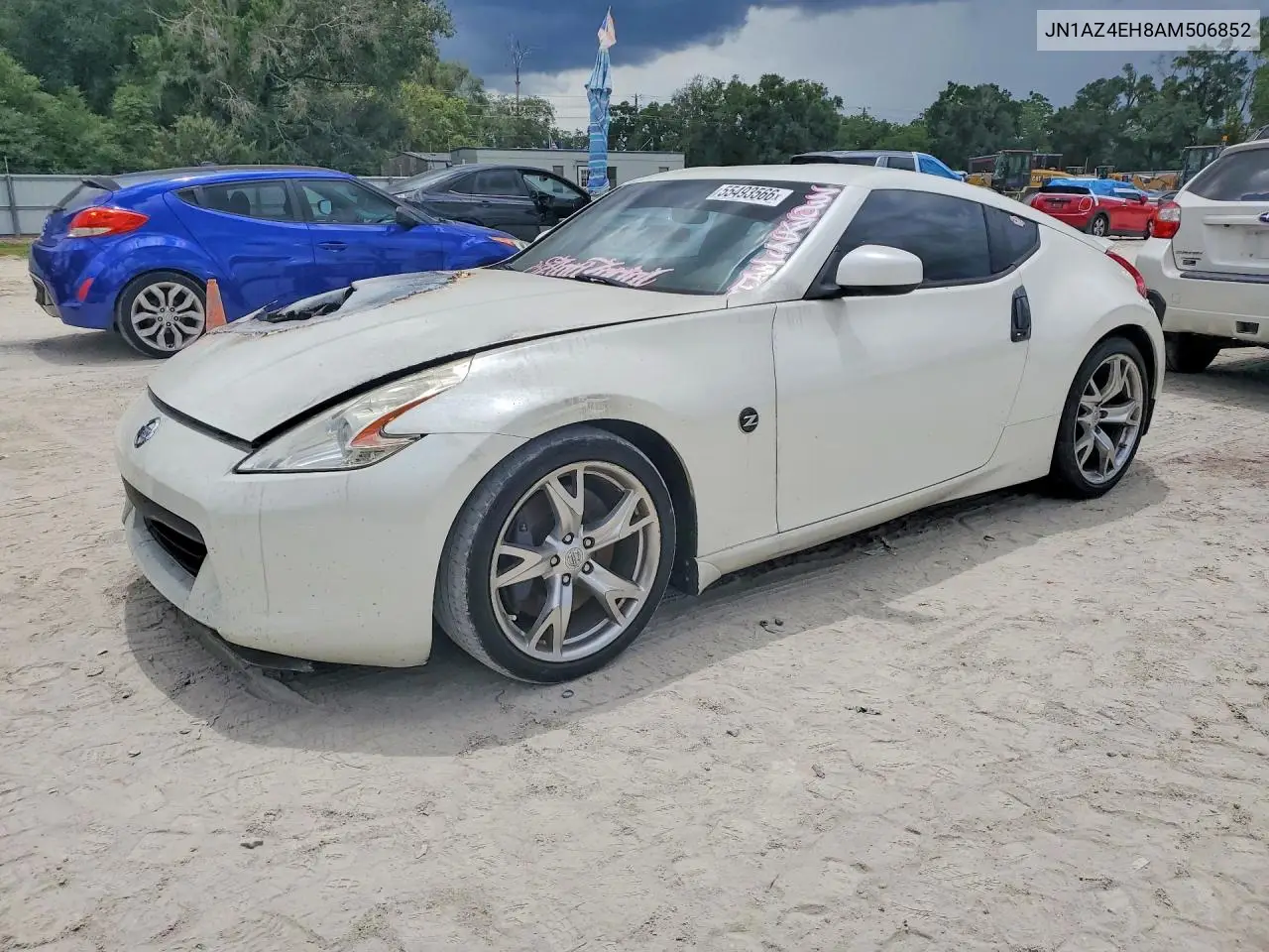 2010 Nissan 370Z Base VIN: JN1AZ4EH8AM506852 Lot: 55493566