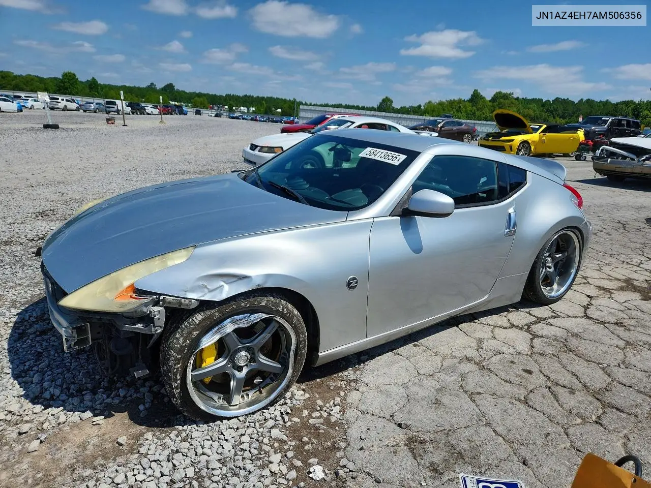 2010 Nissan 370Z Base VIN: JN1AZ4EH7AM506356 Lot: 58413656