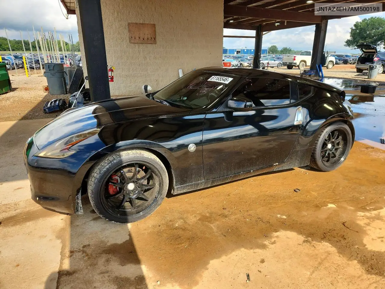 2010 Nissan 370Z Base VIN: JN1AZ4EH7AM500198 Lot: 61165546