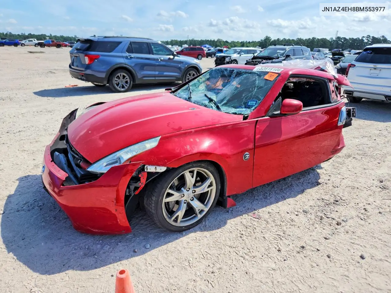 2011 Nissan 370Z Base VIN: JN1AZ4EH8BM553977 Lot: 53919106