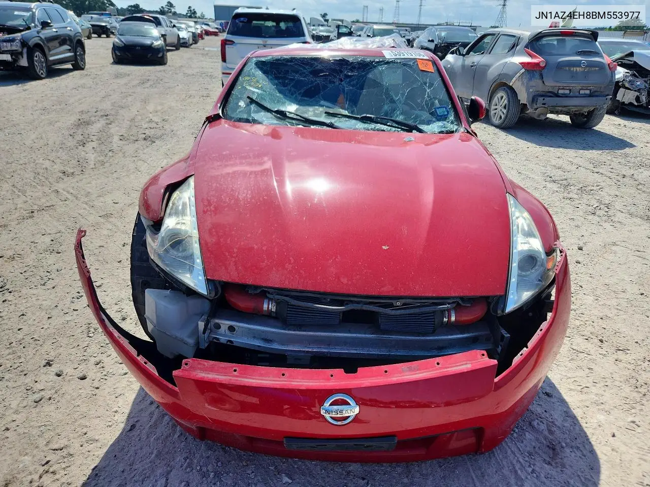 2011 Nissan 370Z Base VIN: JN1AZ4EH8BM553977 Lot: 53919106