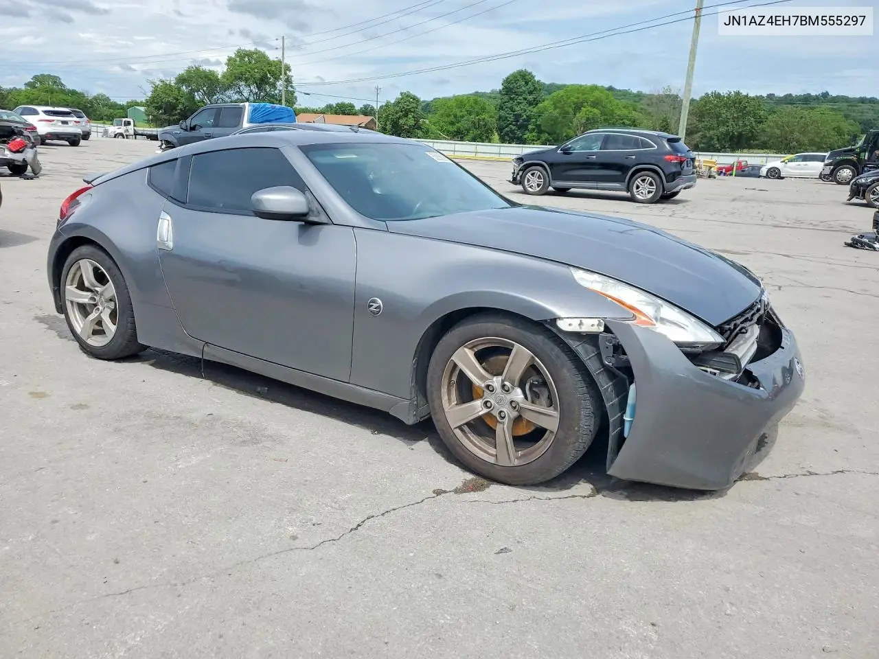 2011 Nissan 370Z Base/Touring/Nismo VIN: JN1AZ4EH7BM555297 Lot: 55836286