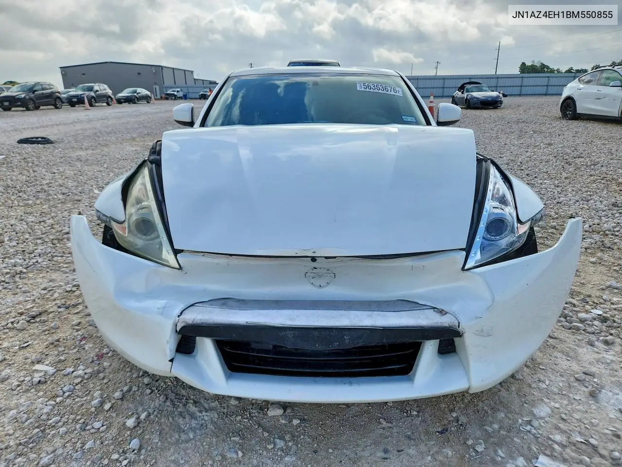 2011 Nissan 370Z Base VIN: JN1AZ4EH1BM550855 Lot: 56363676