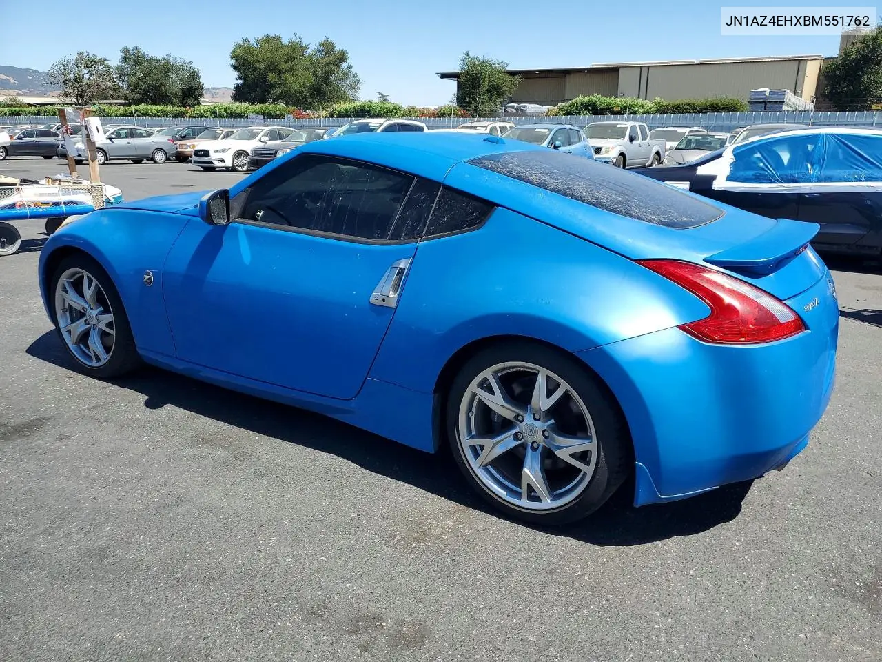 2011 Nissan 370Z Base VIN: JN1AZ4EHXBM551762 Lot: 61606746