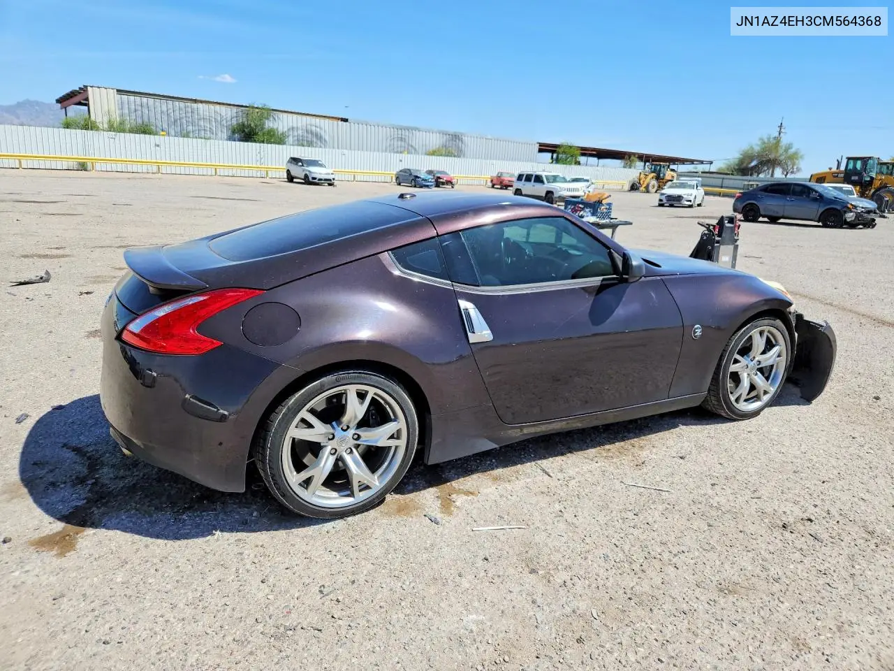 2012 Nissan 370Z Base VIN: JN1AZ4EH3CM564368 Lot: 49269406