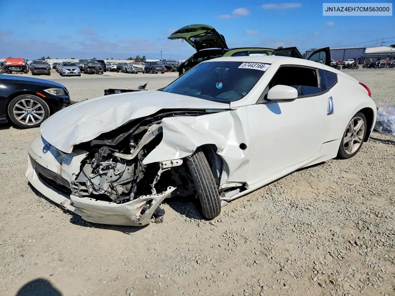 2012 Nissan 370Z Base VIN: JN1AZ4EH7CM563000 Lot: 57443166