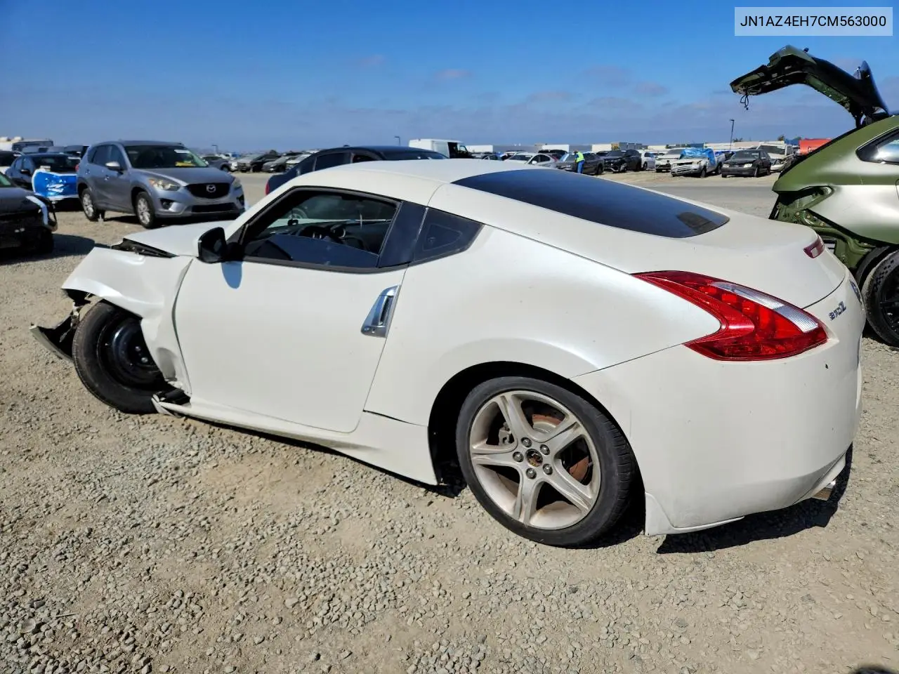 2012 Nissan 370Z Base VIN: JN1AZ4EH7CM563000 Lot: 57443166