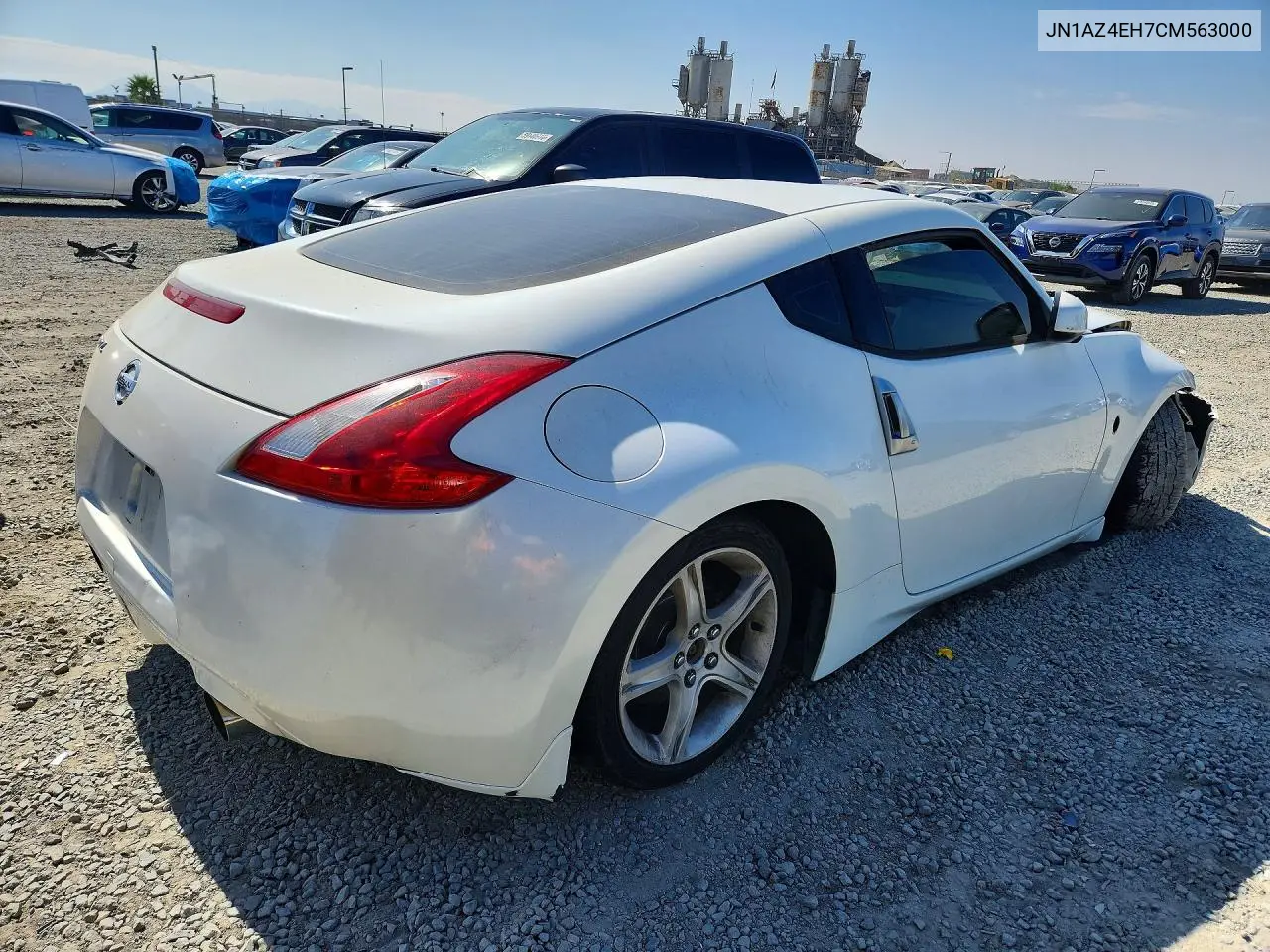 2012 Nissan 370Z Base VIN: JN1AZ4EH7CM563000 Lot: 57443166