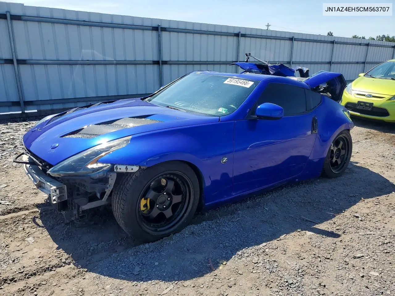 2012 Nissan 370Z Base/Sport/Sport Touring/Nismo VIN: JN1AZ4EH5CM563707 Lot: 59195466