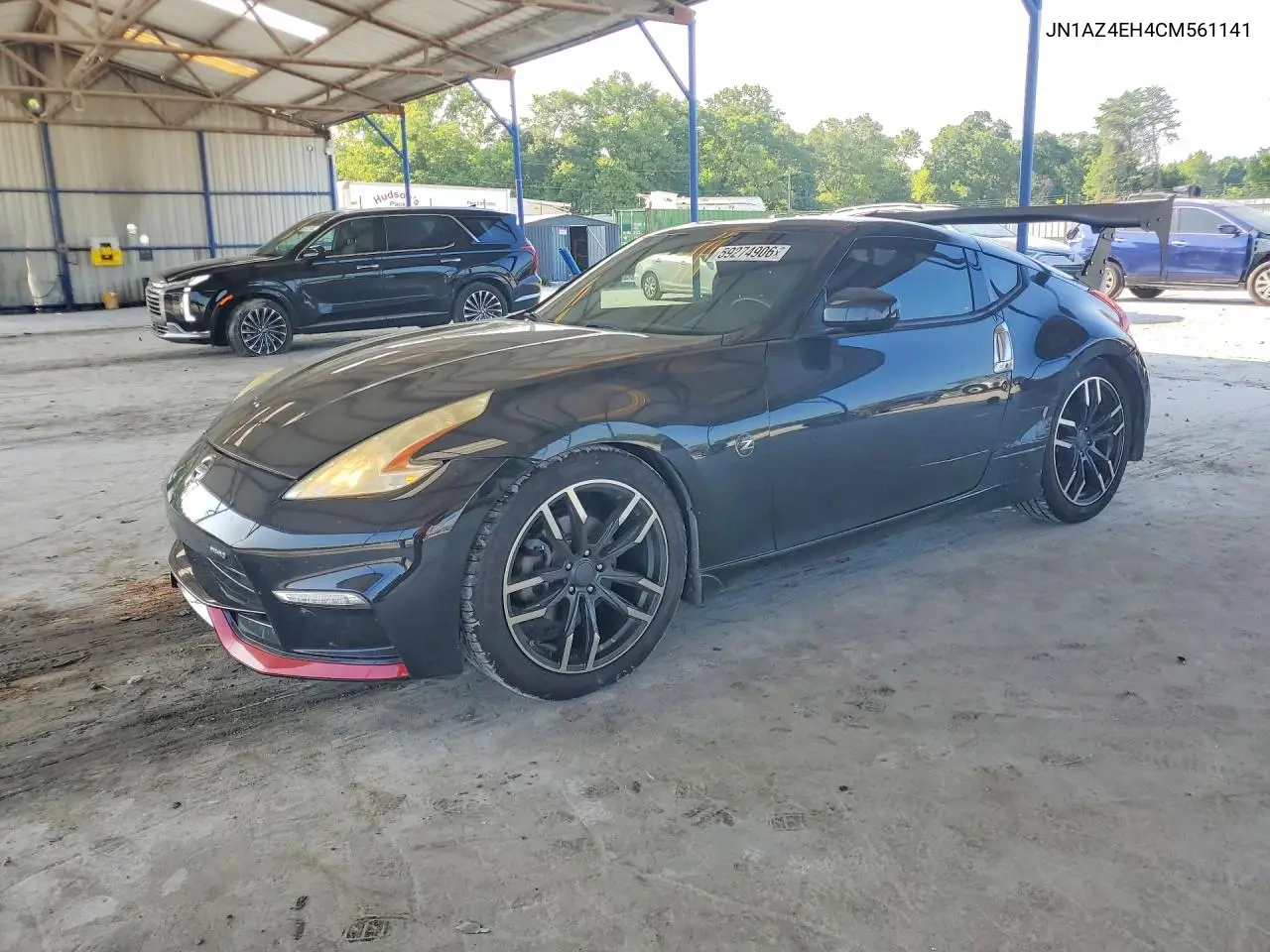 2012 Nissan 370Z Base VIN: JN1AZ4EH4CM561141 Lot: 59274906