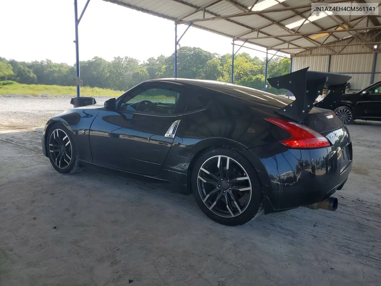 2012 Nissan 370Z Base VIN: JN1AZ4EH4CM561141 Lot: 59274906