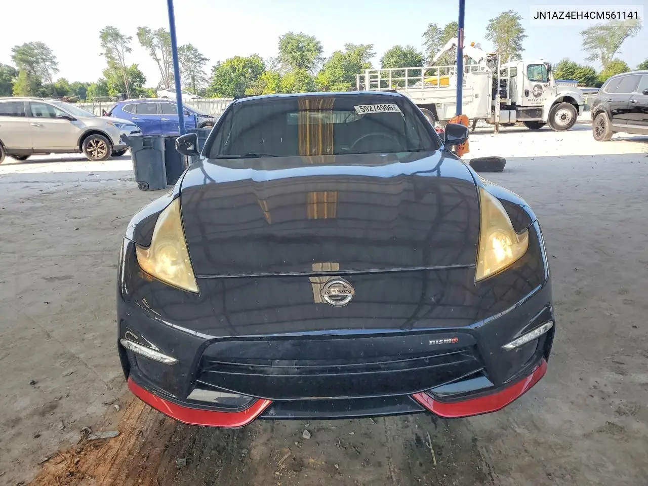2012 Nissan 370Z Base VIN: JN1AZ4EH4CM561141 Lot: 59274906