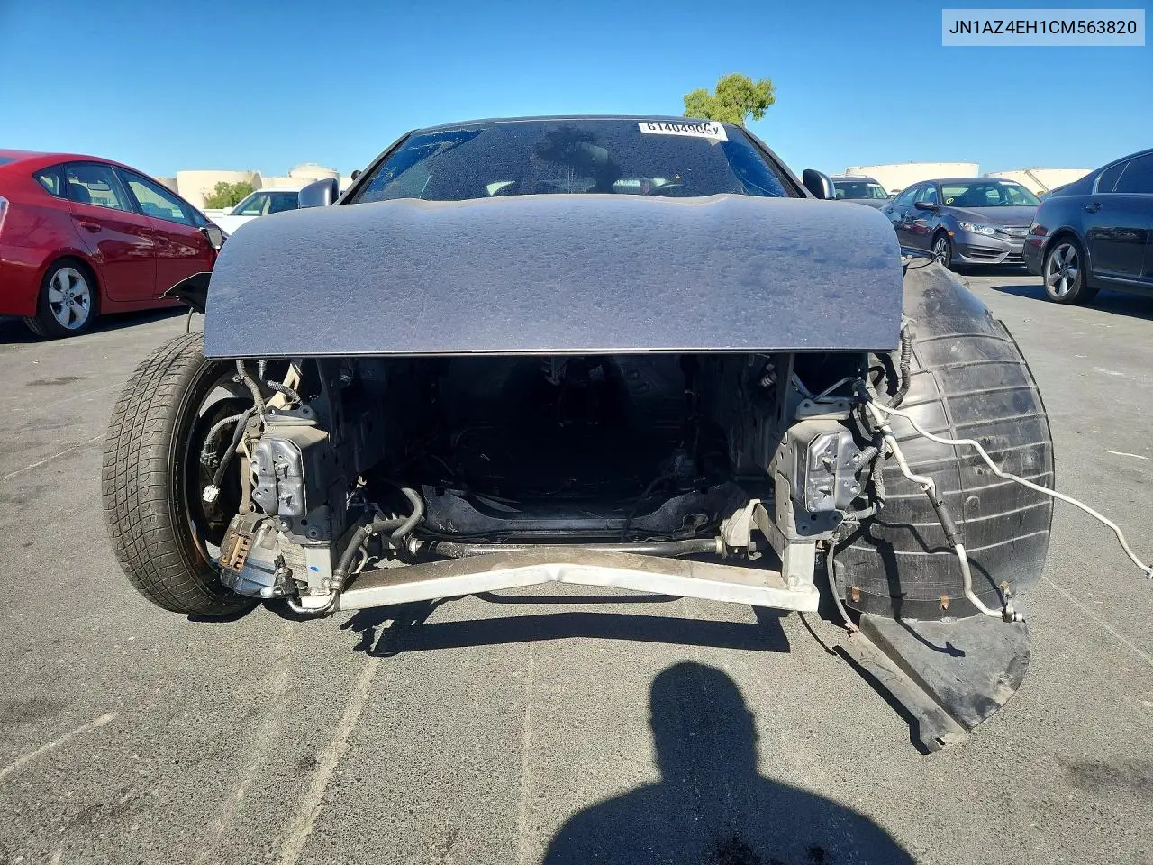 2012 Nissan 370Z Base/Touring/Nismo VIN: JN1AZ4EH1CM563820 Lot: 61404906