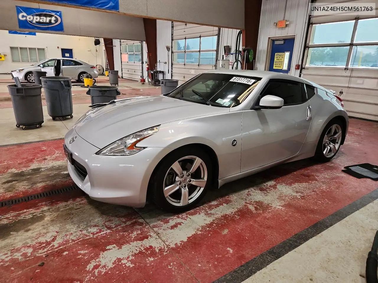 2012 Nissan 370Z Base VIN: JN1AZ4EH5CM561763 Lot: 61517716