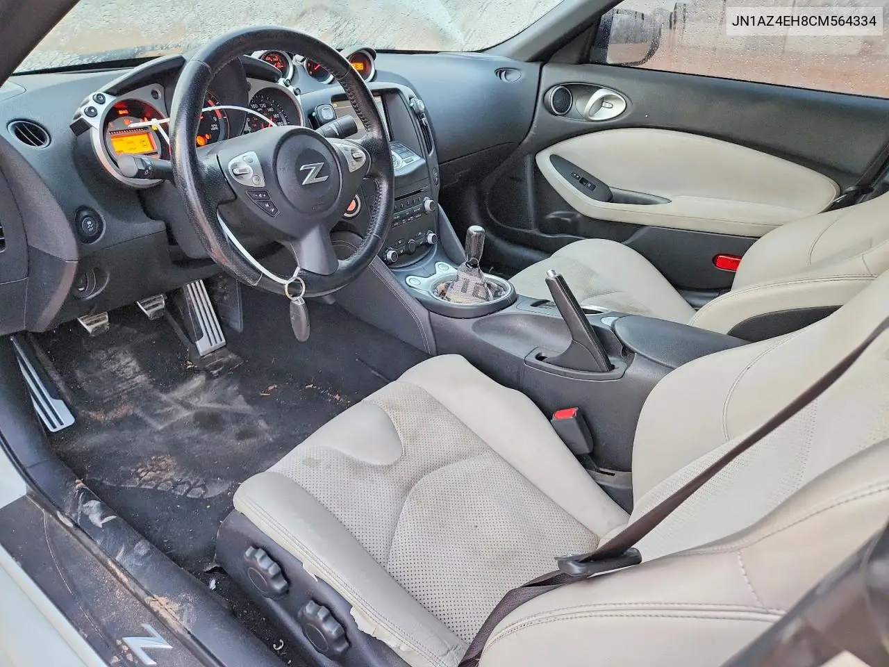 2012 Nissan 370Z Base VIN: JN1AZ4EH8CM564334 Lot: 91282295