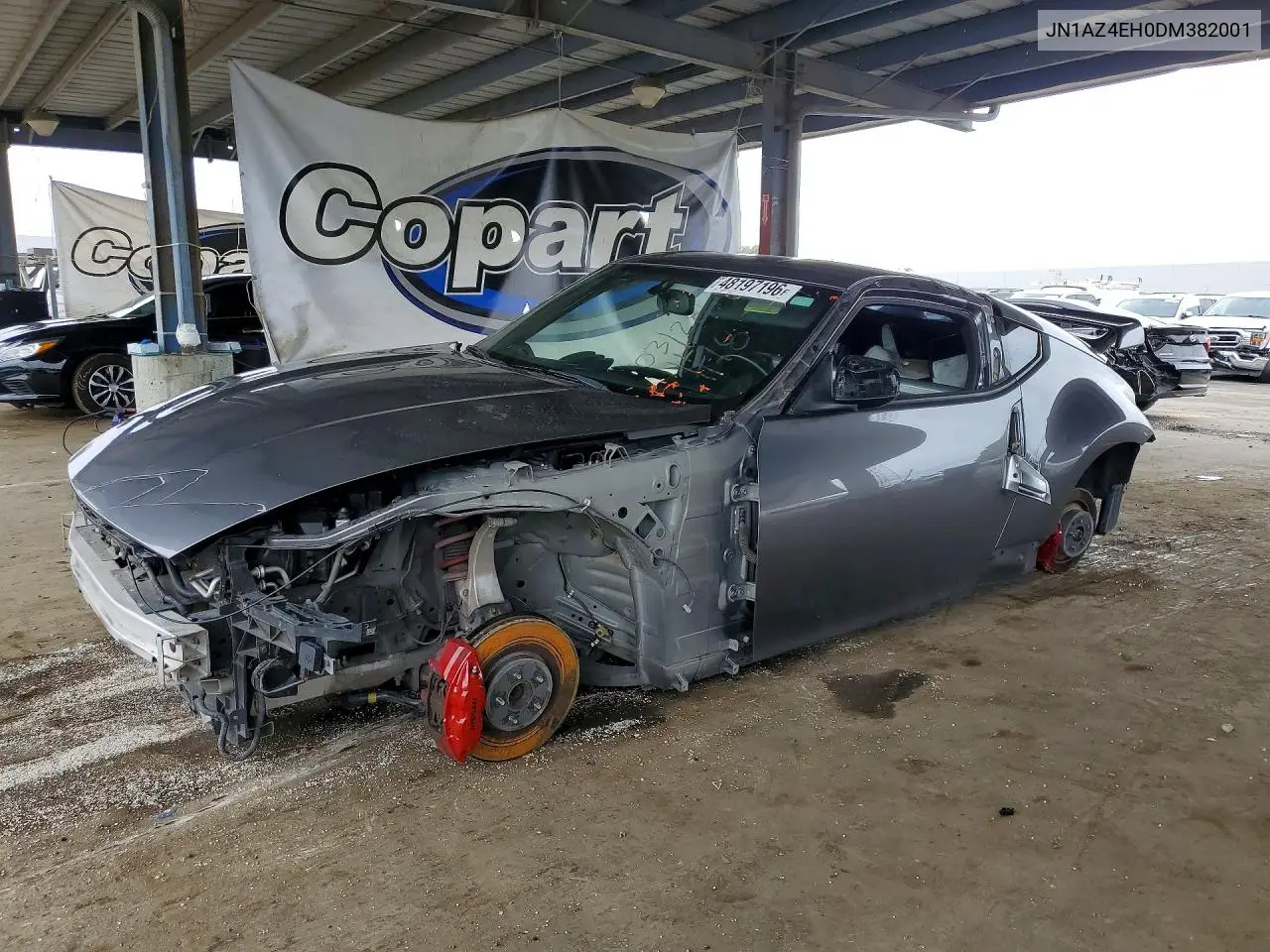 2013 Nissan 370Z Base VIN: JN1AZ4EH0DM382001 Lot: 48197196
