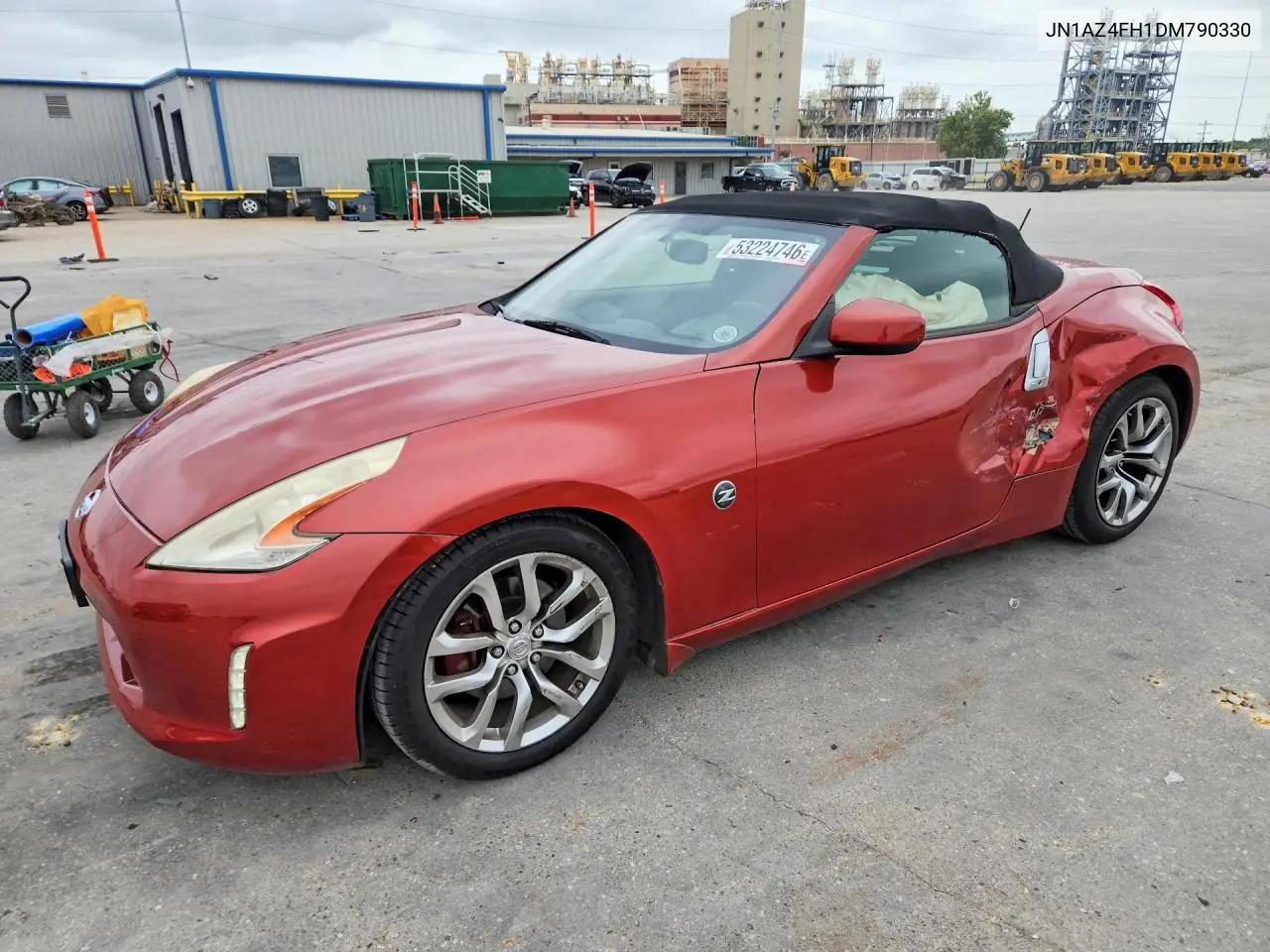 2013 Nissan 370Z Roadster VIN: JN1AZ4FH1DM790330 Lot: 53224746