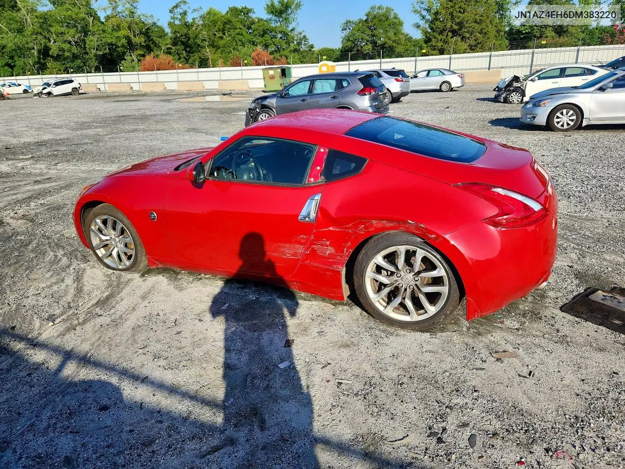 2013 Nissan 370Z Base/Touring/Nismo VIN: JN1AZ4EH6DM383220 Lot: 60060436
