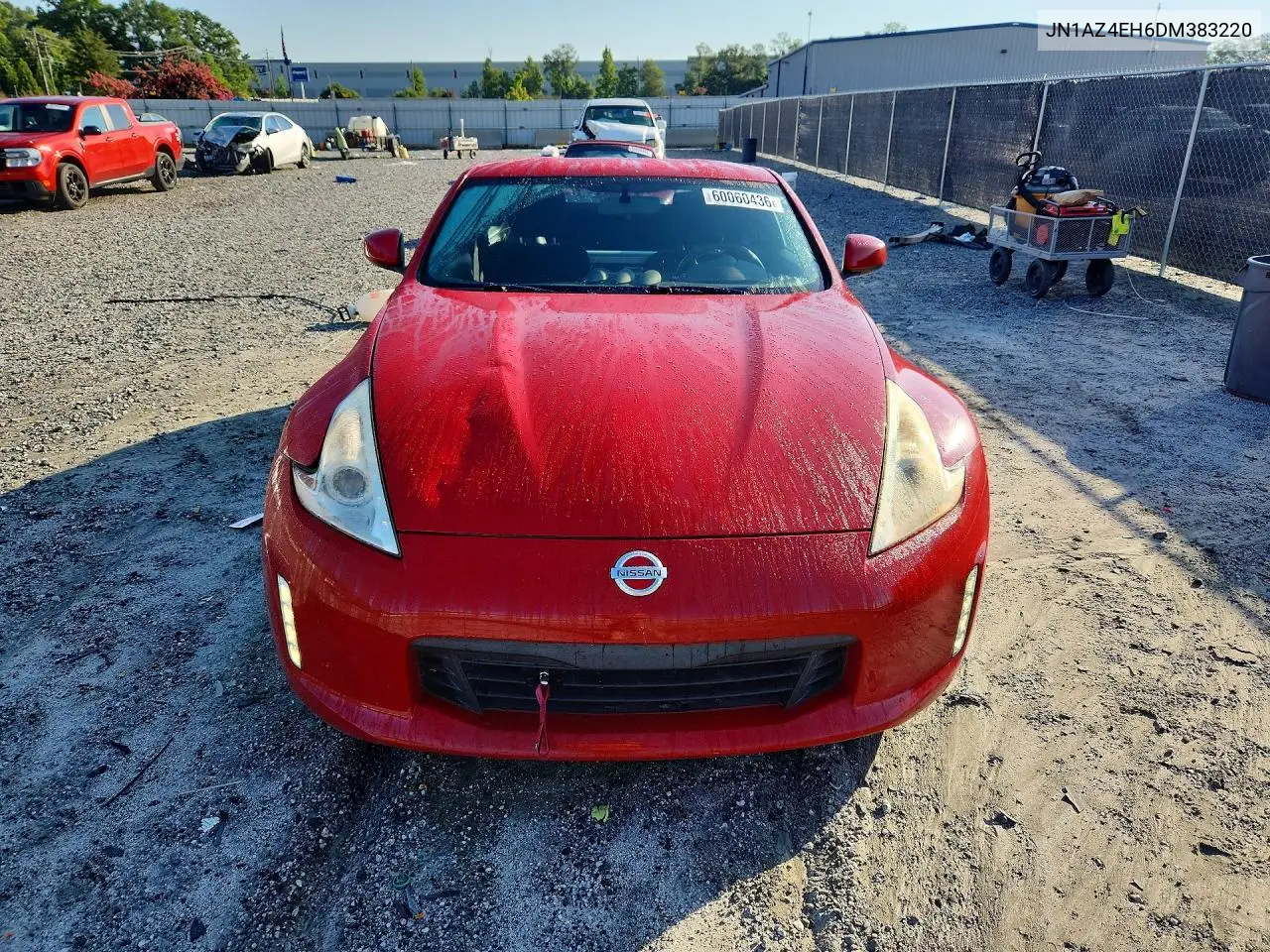 2013 Nissan 370Z Base/Touring/Nismo VIN: JN1AZ4EH6DM383220 Lot: 60060436