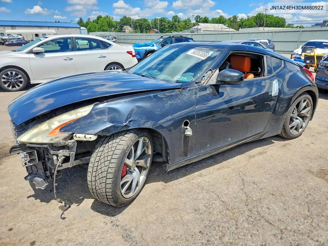2013 Nissan 370Z Base/Touring/Nismo VIN: JN1AZ4EH3DM880922 Lot: 60263086