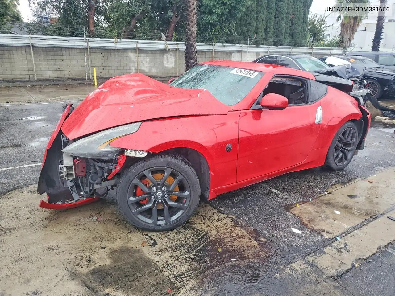 2013 Nissan 370Z Base VIN: JN1AZ4EH3DM381666 Lot: 98673395