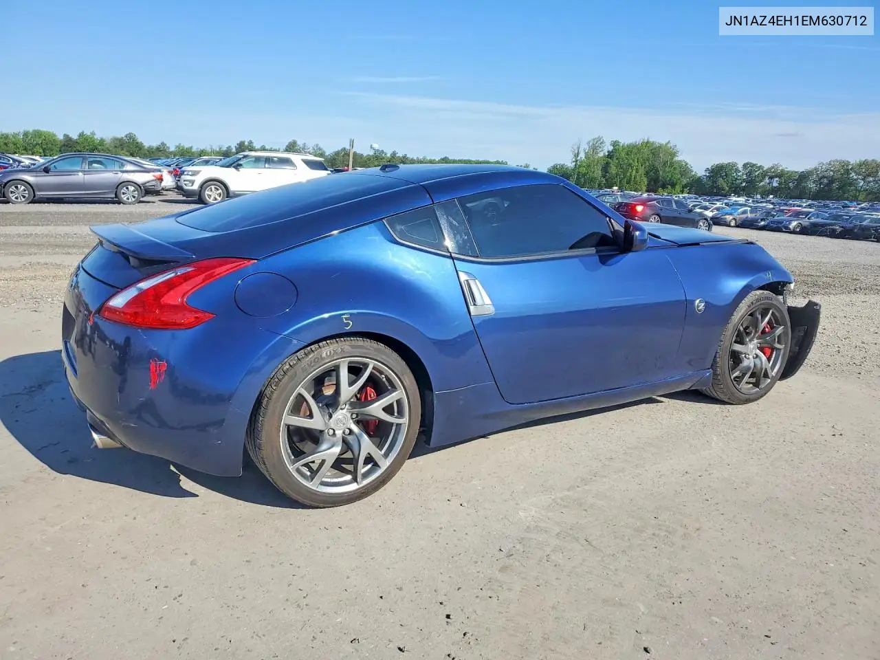 2014 Nissan 370Z Touring VIN: JN1AZ4EH1EM630712 Lot: 53540246