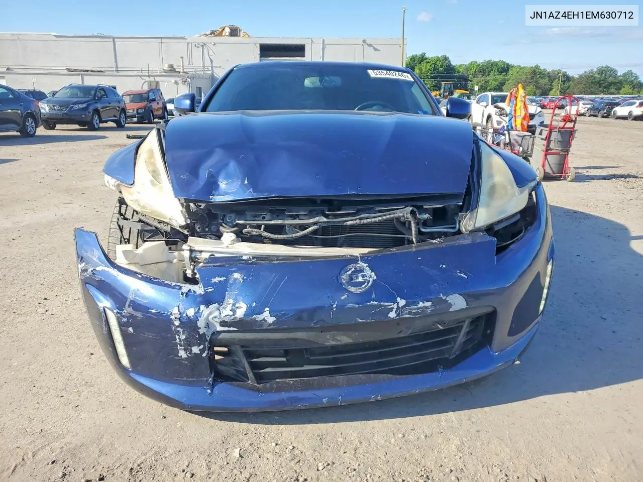 2014 Nissan 370Z Touring VIN: JN1AZ4EH1EM630712 Lot: 53540246