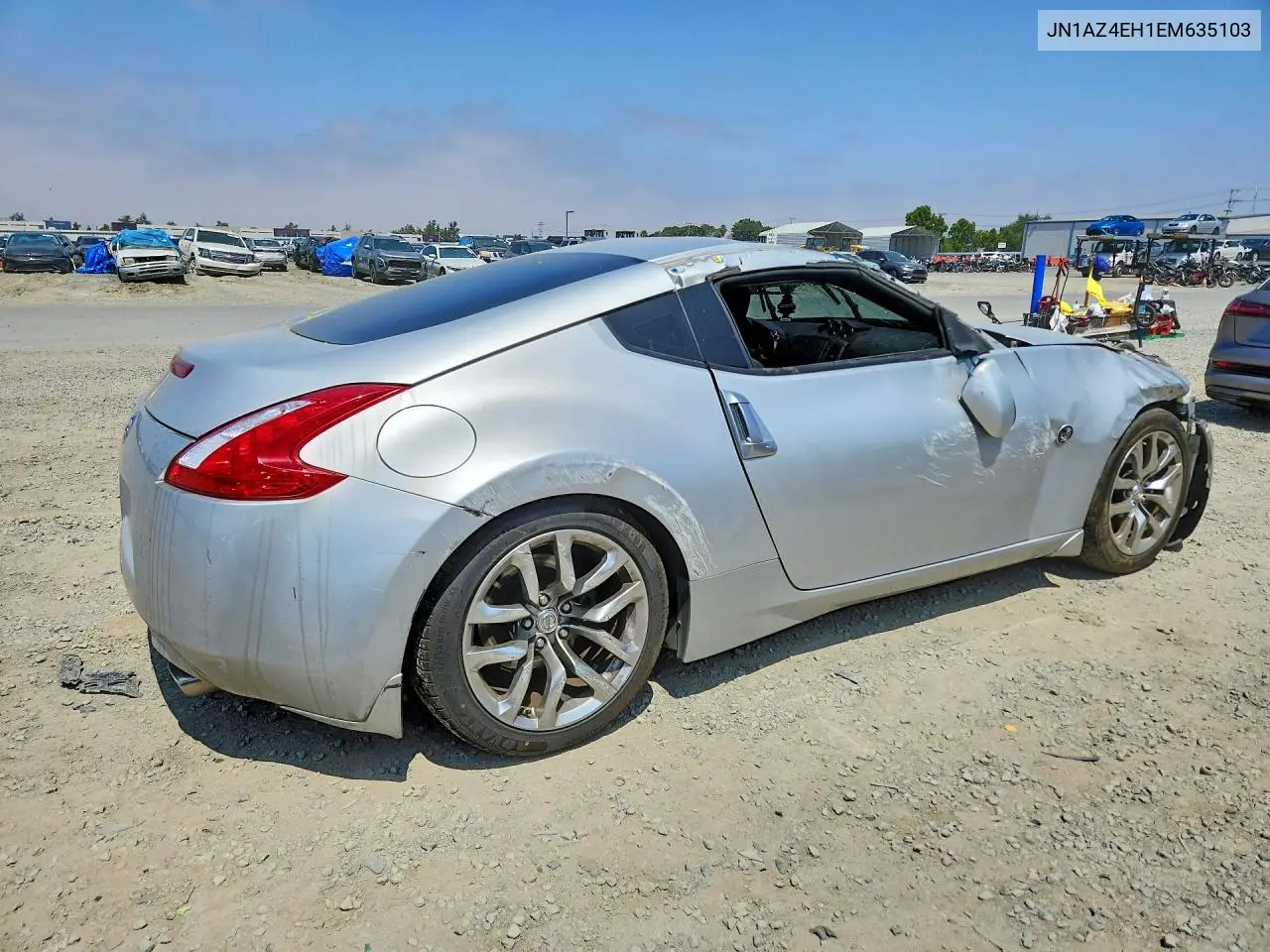 2014 Nissan 370Z Base VIN: JN1AZ4EH1EM635103 Lot: 56175126