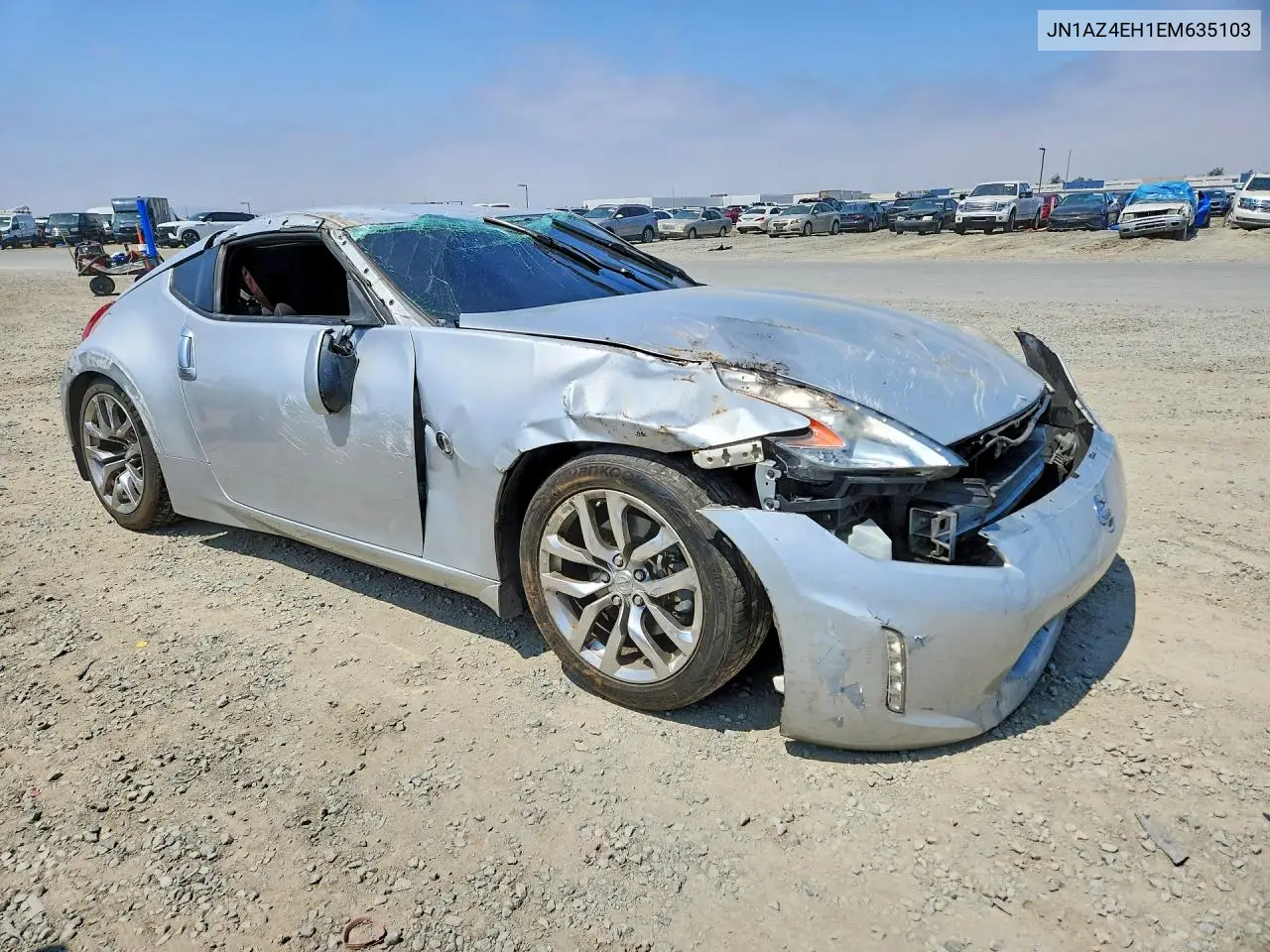 2014 Nissan 370Z Base VIN: JN1AZ4EH1EM635103 Lot: 56175126