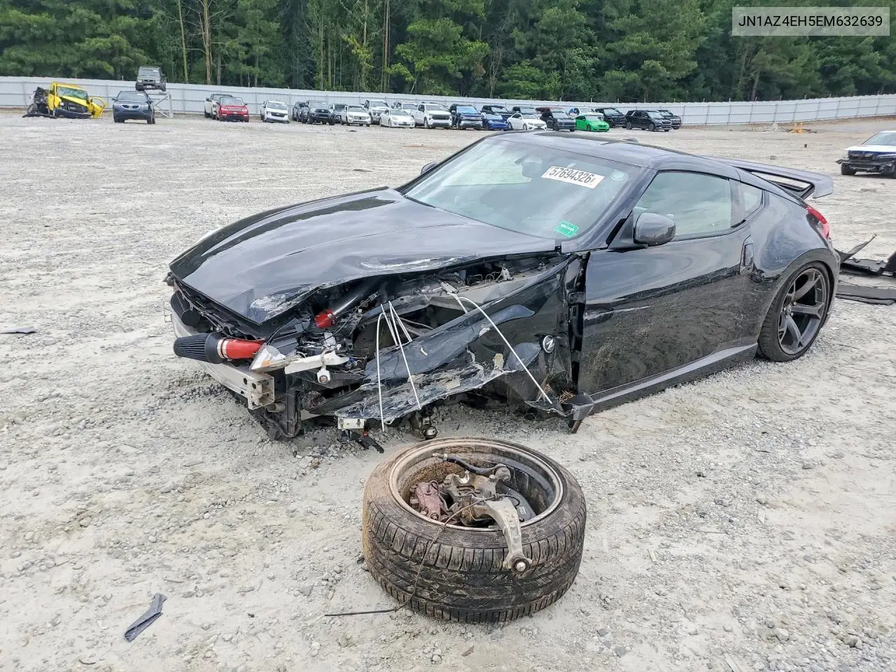 2014 Nissan 370Z Nismo VIN: JN1AZ4EH5EM632639 Lot: 57694326