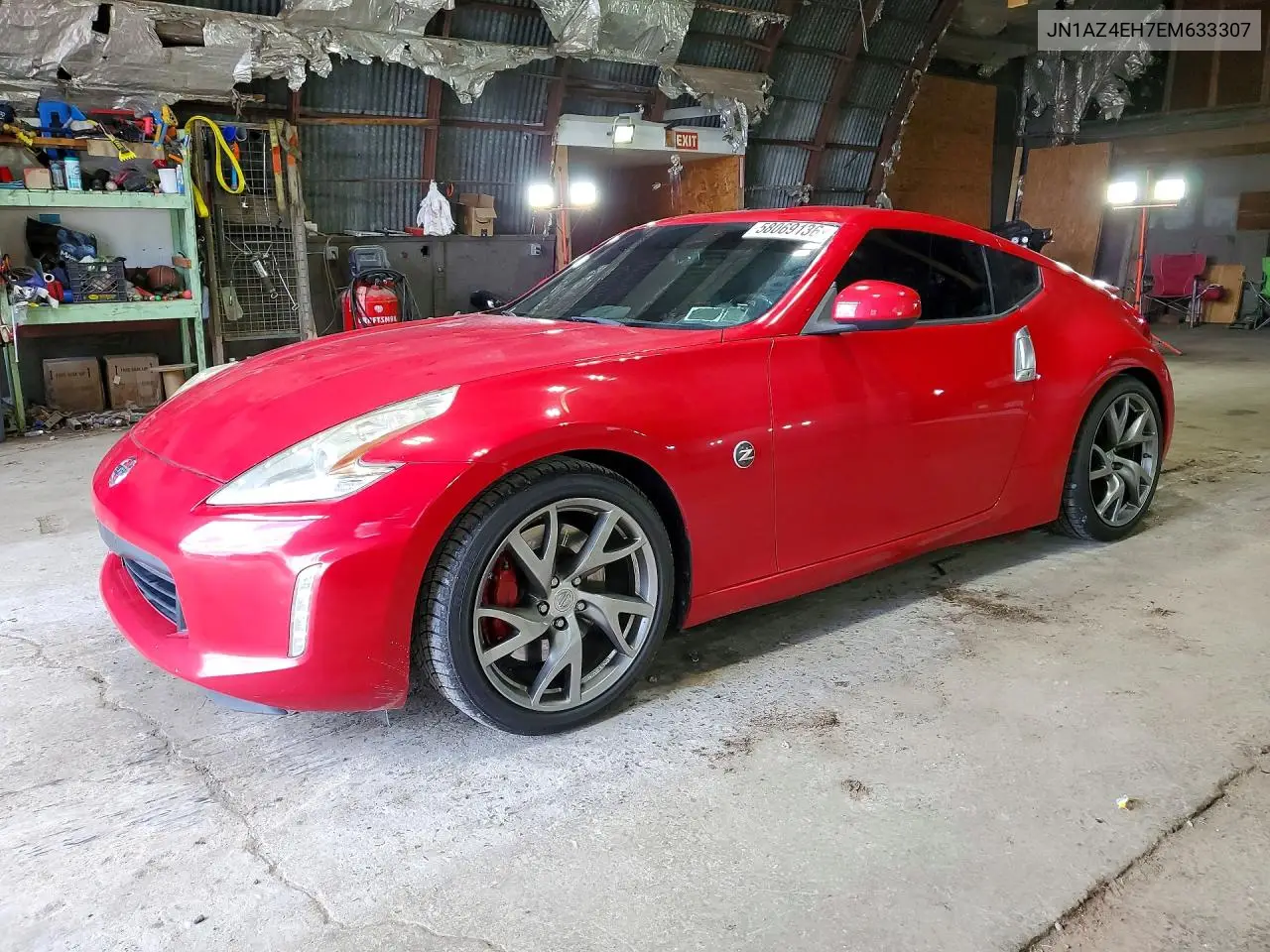 2014 Nissan 370Z Touring VIN: JN1AZ4EH7EM633307 Lot: 58069136