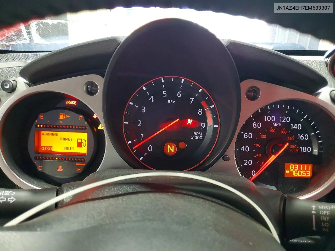 2014 Nissan 370Z Touring VIN: JN1AZ4EH7EM633307 Lot: 58069136