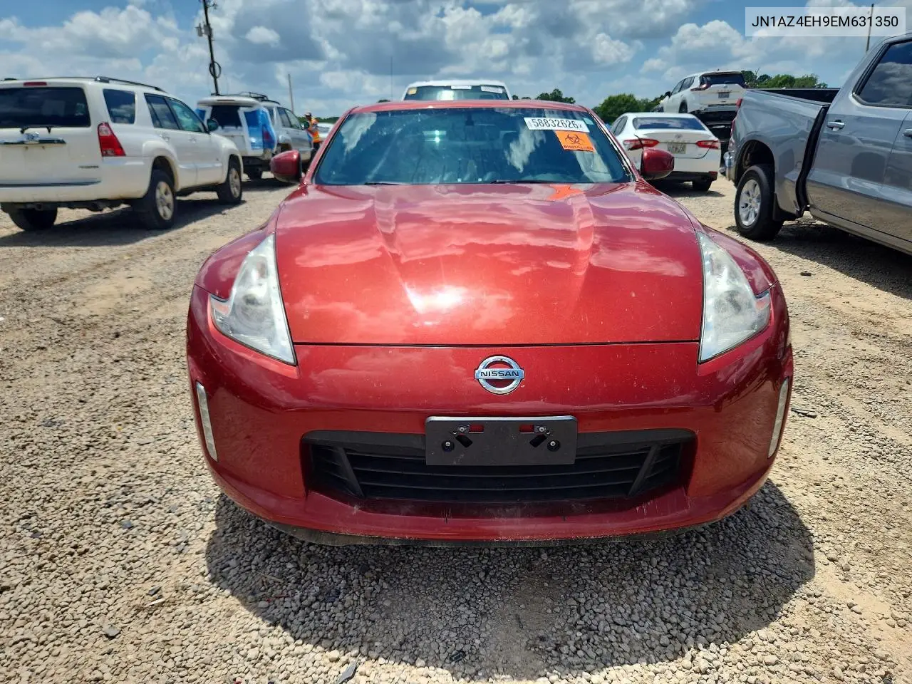 2014 Nissan 370Z Touring VIN: JN1AZ4EH9EM631350 Lot: 58832626