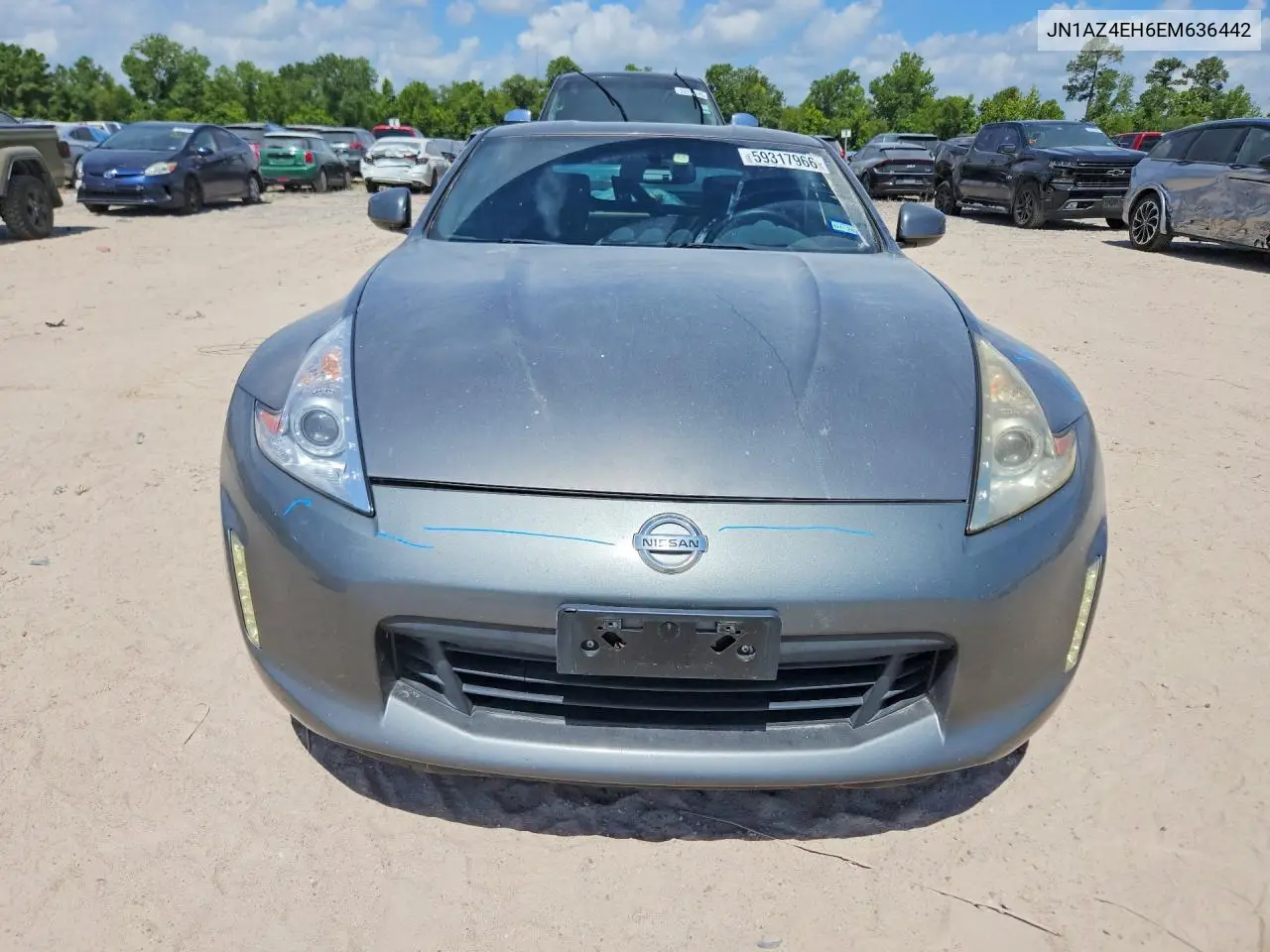 2014 Nissan 370Z Touring VIN: JN1AZ4EH6EM636442 Lot: 59317966