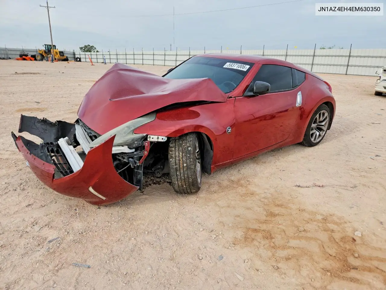 2014 Nissan 370Z Base VIN: JN1AZ4EH4EM630350 Lot: 59371006