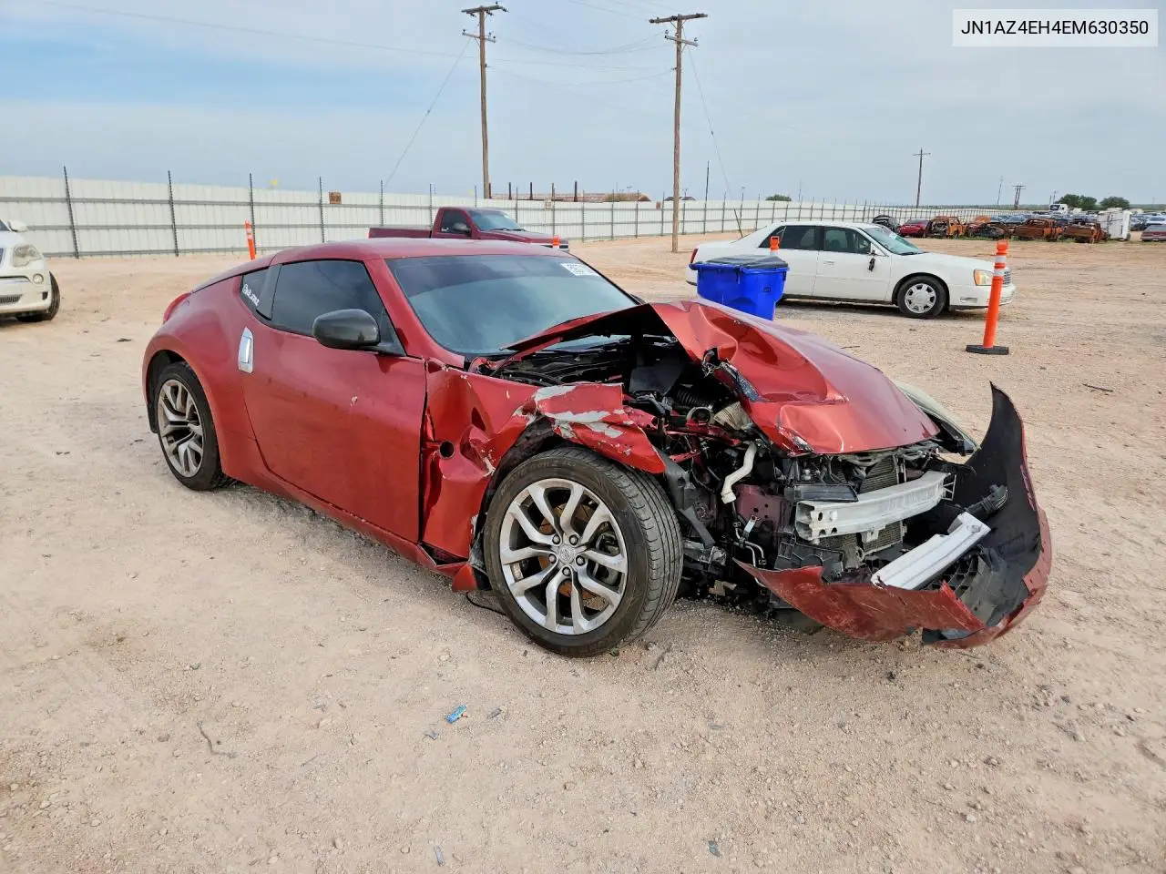 2014 Nissan 370Z Base VIN: JN1AZ4EH4EM630350 Lot: 59371006
