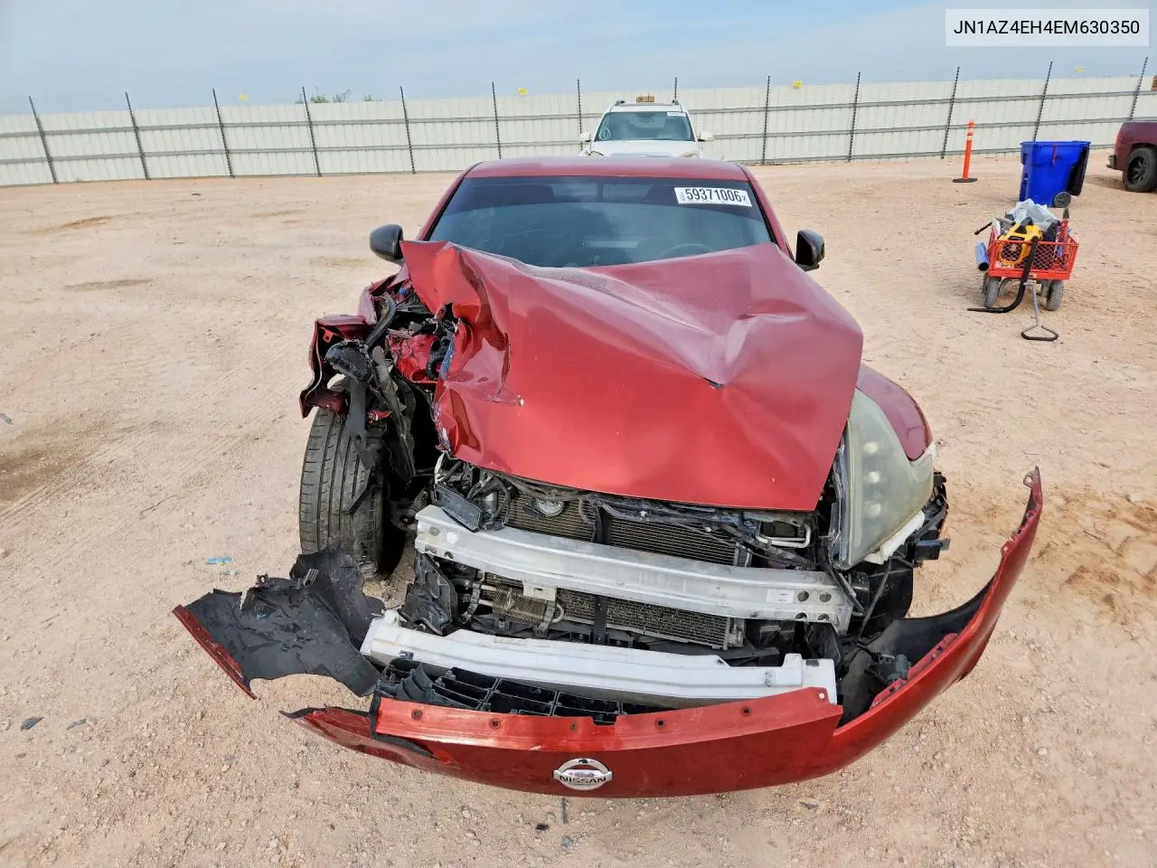 2014 Nissan 370Z Base VIN: JN1AZ4EH4EM630350 Lot: 59371006
