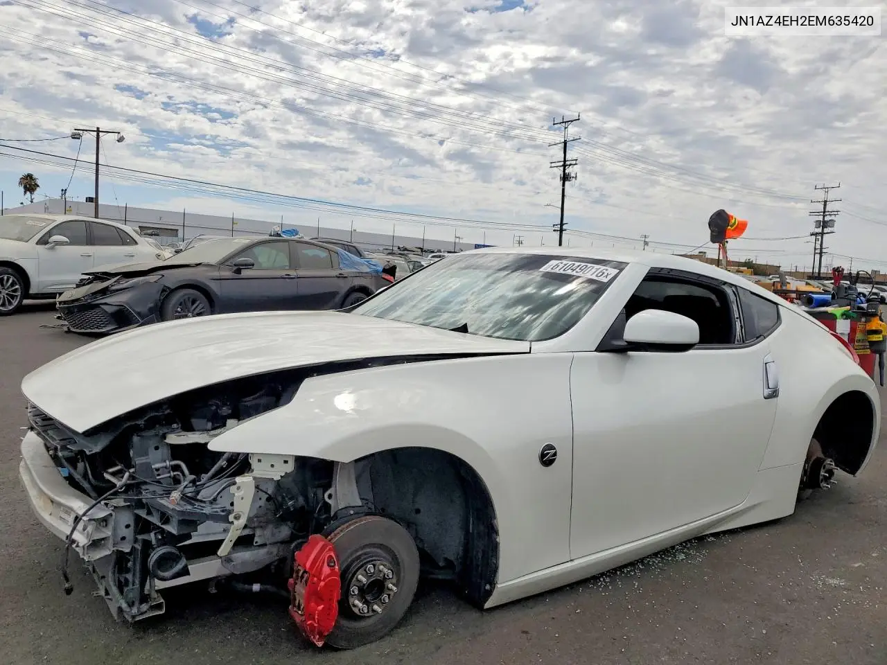 2014 Nissan 370Z Base VIN: JN1AZ4EH2EM635420 Lot: 61049016