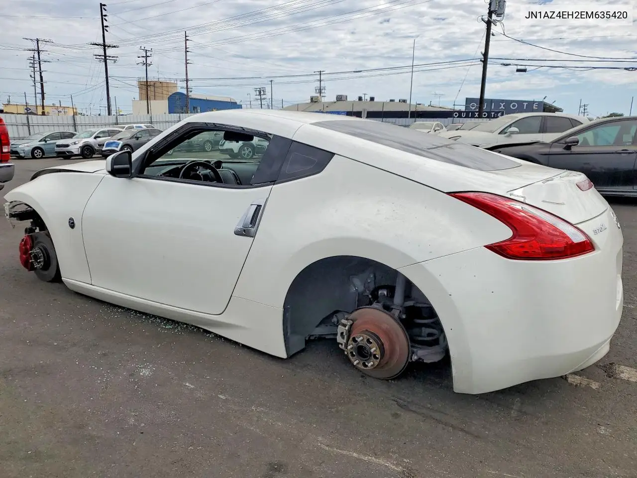 2014 Nissan 370Z Base VIN: JN1AZ4EH2EM635420 Lot: 61049016
