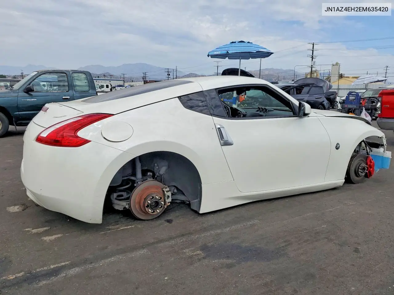 2014 Nissan 370Z Base VIN: JN1AZ4EH2EM635420 Lot: 61049016