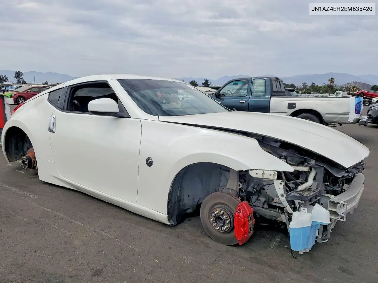 2014 Nissan 370Z Base VIN: JN1AZ4EH2EM635420 Lot: 61049016