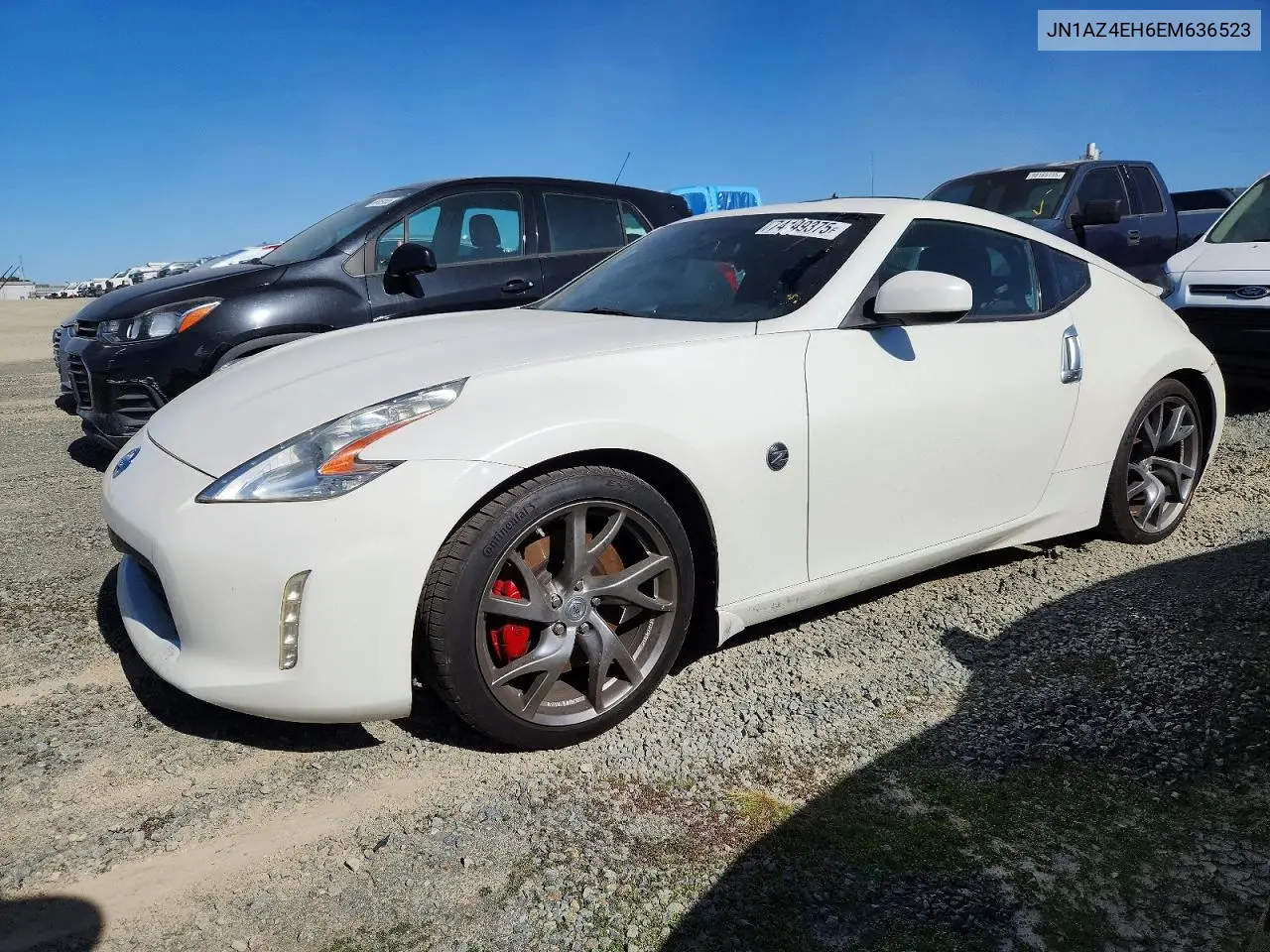 2014 Nissan 370Z Base VIN: JN1AZ4EH6EM636523 Lot: 74149375