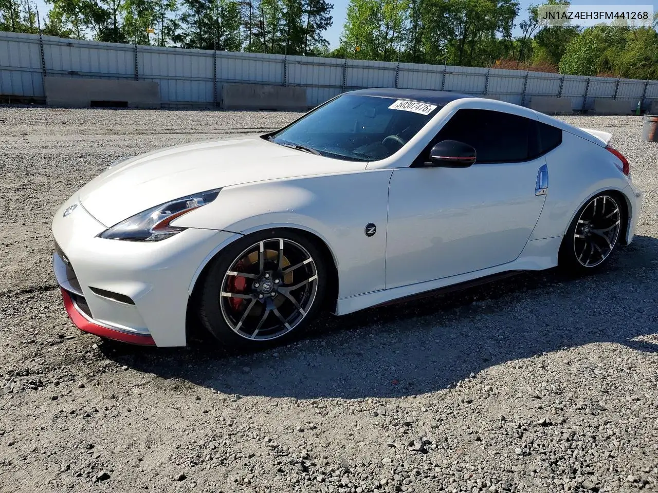 2015 Nissan 370Z Base VIN: JN1AZ4EH3FM441268 Lot: 50307476