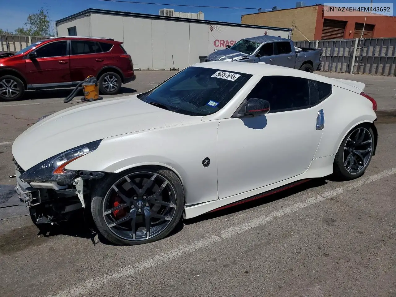 2015 Nissan 370Z Nismo Tech VIN: JN1AZ4EH4FM443692 Lot: 50801646