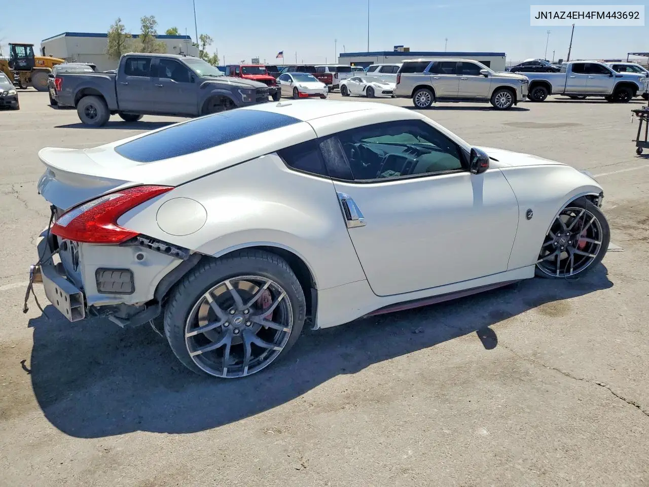2015 Nissan 370Z Nismo Tech VIN: JN1AZ4EH4FM443692 Lot: 50801646