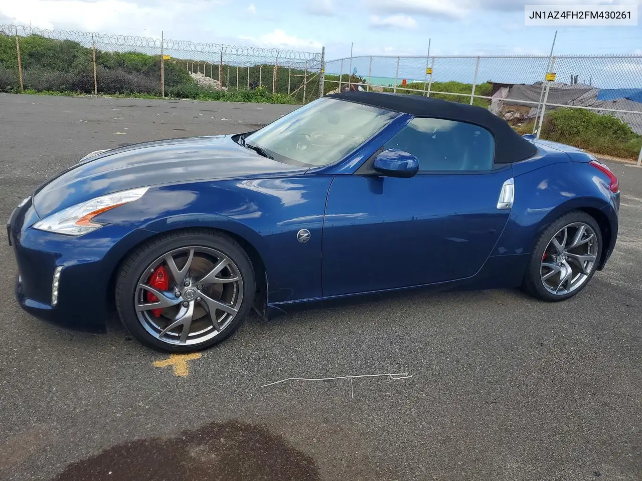 2015 Nissan 370Z Roadster Touring Sport VIN: JN1AZ4FH2FM430261 Lot: 52059346