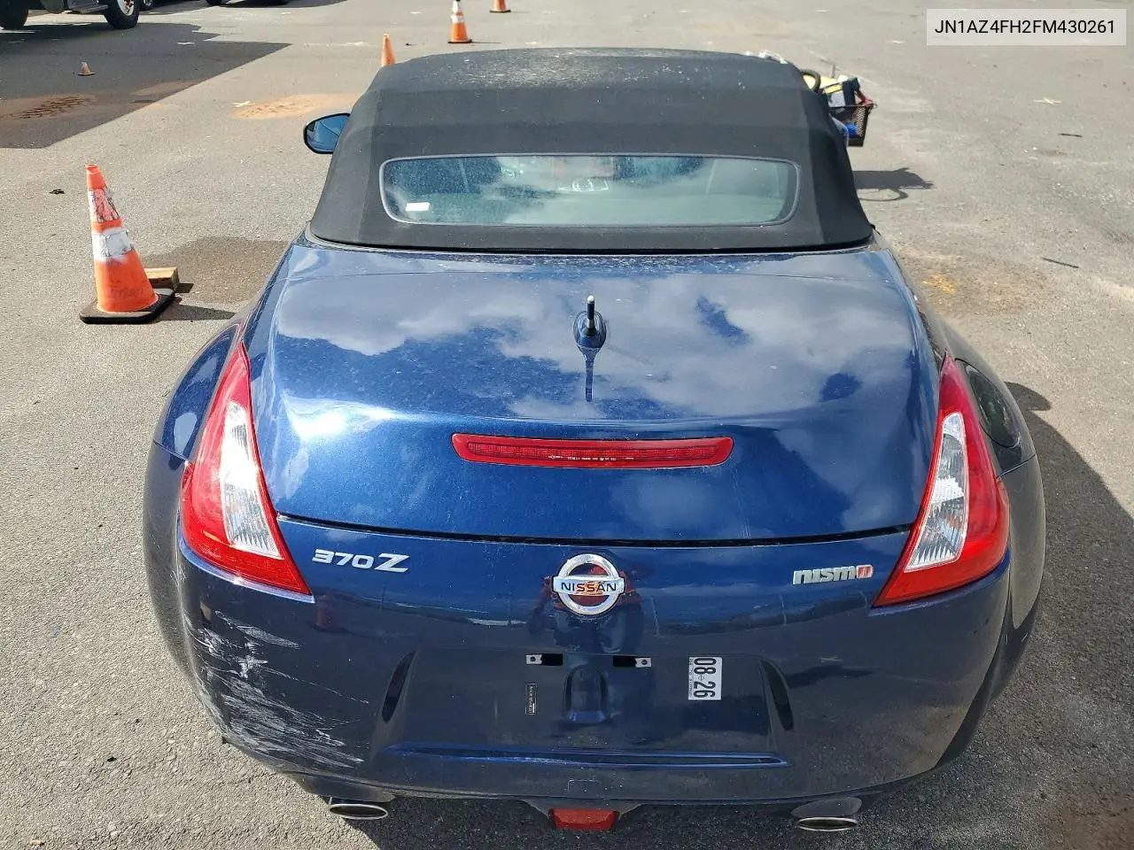 2015 Nissan 370Z Roadster Touring Sport VIN: JN1AZ4FH2FM430261 Lot: 52059346