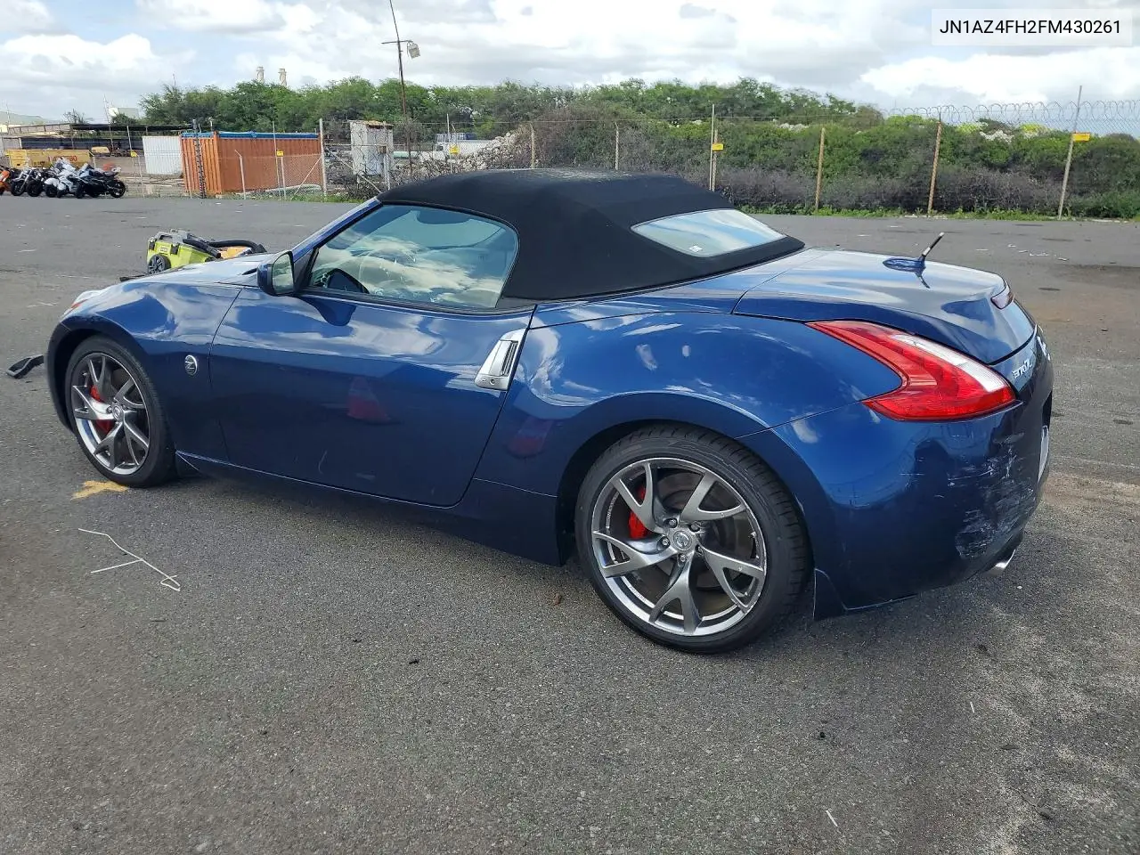 2015 Nissan 370Z Roadster Touring Sport VIN: JN1AZ4FH2FM430261 Lot: 52059346