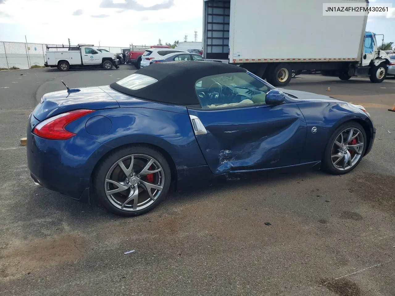 2015 Nissan 370Z Roadster Touring Sport VIN: JN1AZ4FH2FM430261 Lot: 52059346